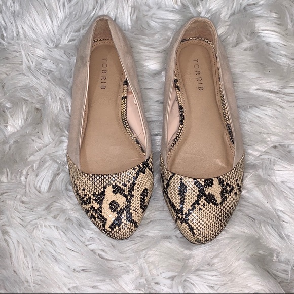 torrid Shoes - Torrid Colorblock Suede Flats Women's 8W